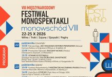 VIII Międzynarodowy Festiwal Monospektakli „MonoWschód VIII” | 22-25 października 2026